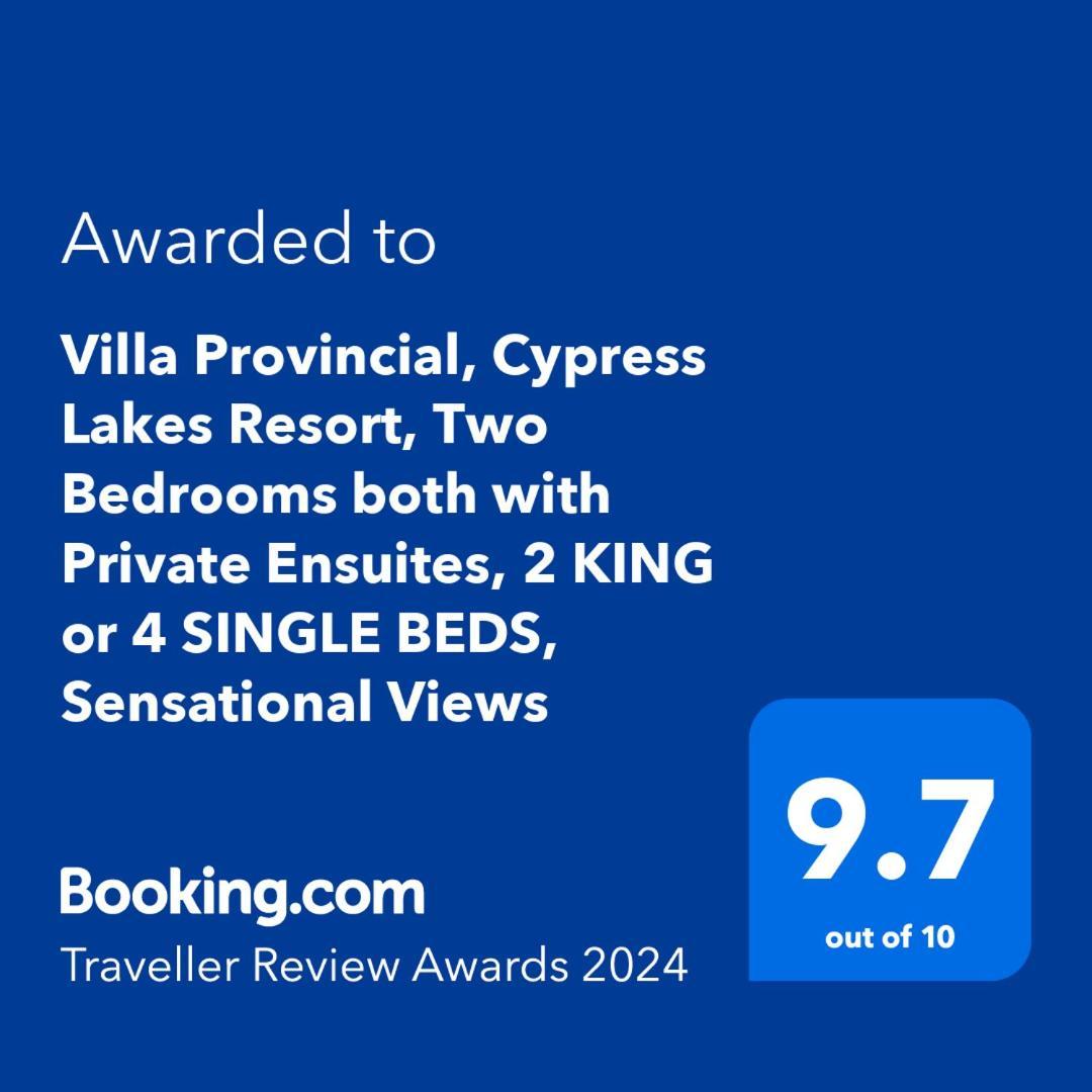Villa Provincial - 2 Bedrooms Both With Ensuites -Situated In Cypress Lakes Resort Pokolbin Ngoại thất bức ảnh